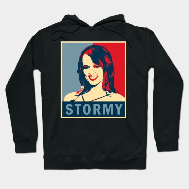 Stormy Daniels Hoodie by valentinahramov